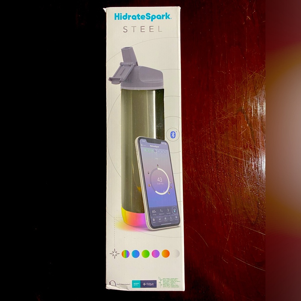 HidrateSpark Steel Bottle